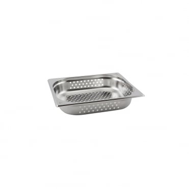 Perforated St/St Gastronorm Pan 1/2 - 65mm Deep