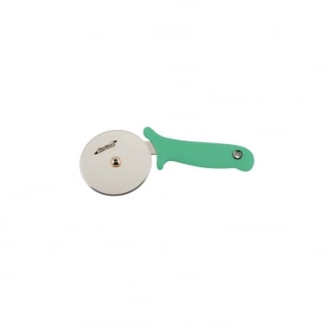 Genware Pizza Cutter Green Handle