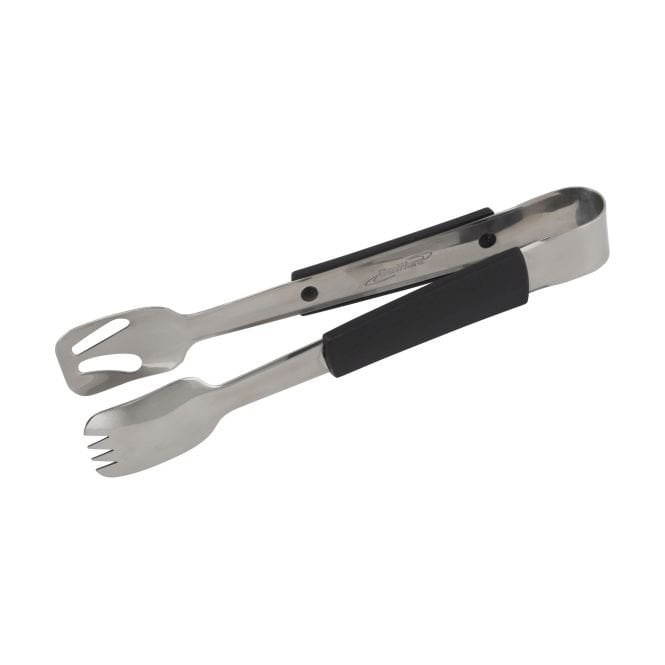 Genware  Plastic Handle Buffet Tongs Black