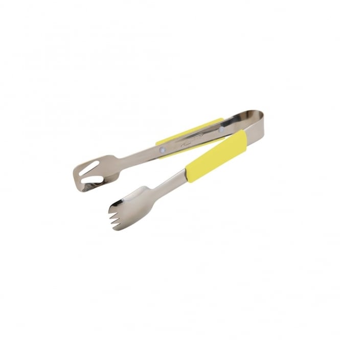 Genware  Plastic Handle Buffet Tongs Yellow