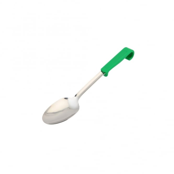 Genware  Plastic Handle Spoon Plain Green