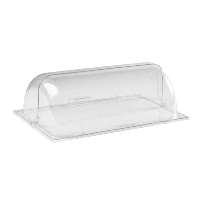 Genware  Polycarbonate GN 1/2 Roll Top Cover