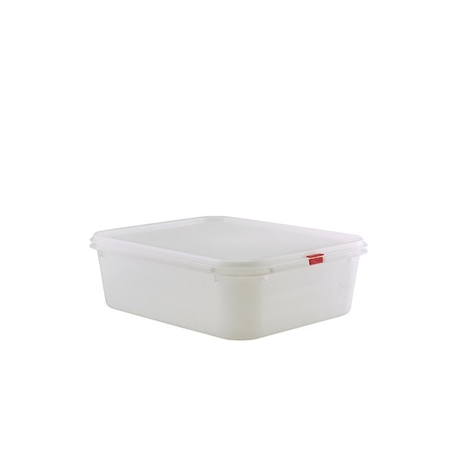 Genware  Polypropylene Container GN 1/2 100mm | Box of 6