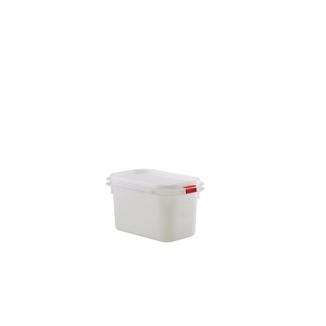 Genware  Polypropylene Container GN 1/9 100mm | Box of 12