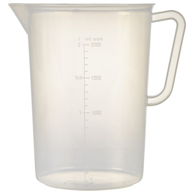 Genware Polypropylene Measuring Jug 2L