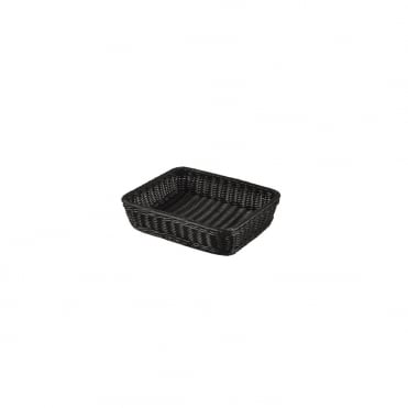 Polywicker Display Basket GN 1/2 Black