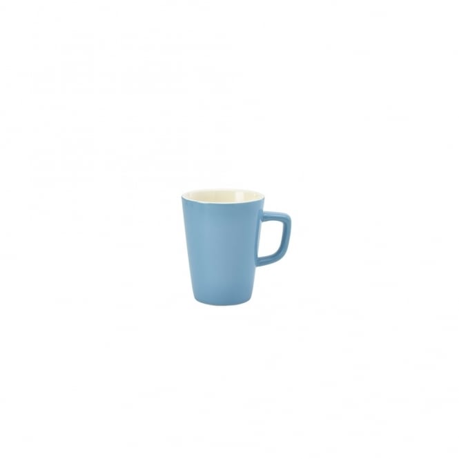 Genware  Porcelain Blue Latte Mug 34cl/ 12oz | Box of 6