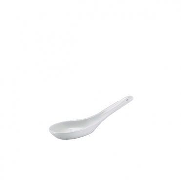 GenWare Porcelain Chinese Spoon | Box of 12