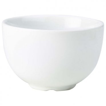Genware Porcelain Chip/ Salad/ Soup Bowl 10cm/ 4" | Box of 6