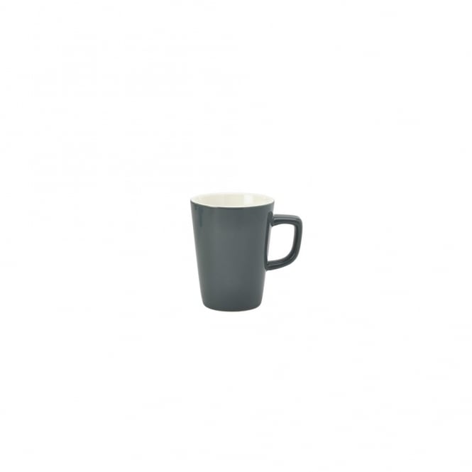Genware  Porcelain Grey Latte Mug 34cl/ 12oz | Box of 6