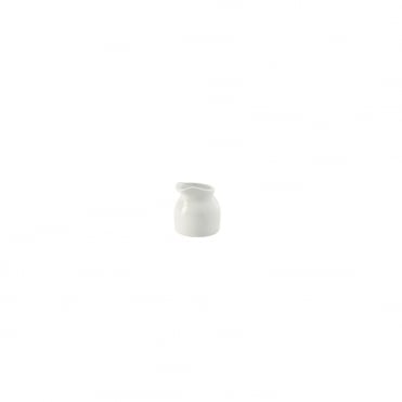 Genware Porcelain Jug 7cl/ 2.5oz | Box of 12