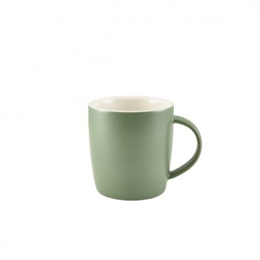 GenWare Porcelain Matt Sage Cosy Mug 35cl/ 12.3oz | Box of 6