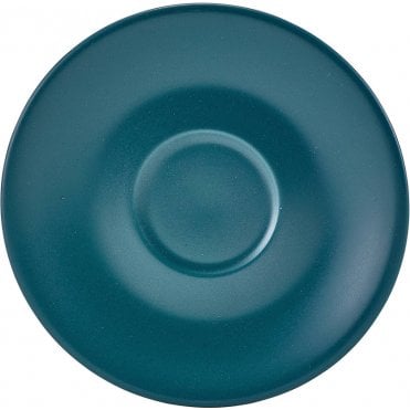 GenWare Porcelain Matt Teal Saucer 12cm/ 4.75" | Box of 6