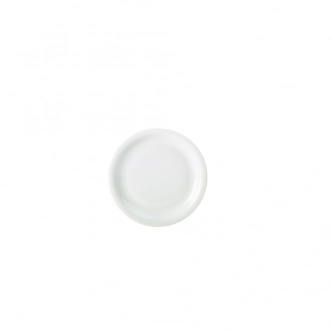 Genware  Porcelain Narrow Rim Plate 22cm/ 8.5