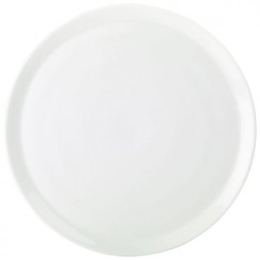 Genware Porcelain Pizza Plate 32cm/ 12.5" | Box of 6