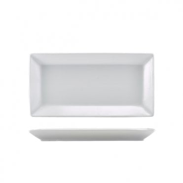 GenWare Porcelain Rectangular Dish 30 x 15.5cm/ 11.75 x 6" | Box of 3