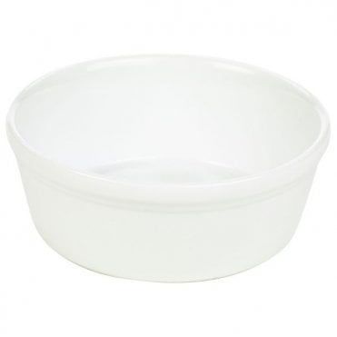 Genware Porcelain Round Pie Dish 14cm/ 5" | Box of 6