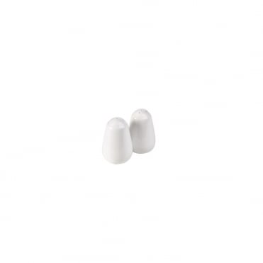 Genware Porcelain Salt Shaker 7cm/ 2.75" | Box of 6