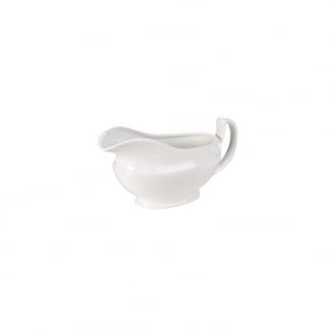 Genware Porcelain Sauce Boat 14cl/ 5oz | Box of 6