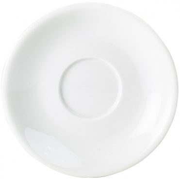 Genware Porcelain Saucer 12cm/ 4.75" | Box of 6