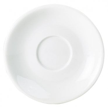 Genware Porcelain Saucer 17cm/ 6.75" | Box of 6