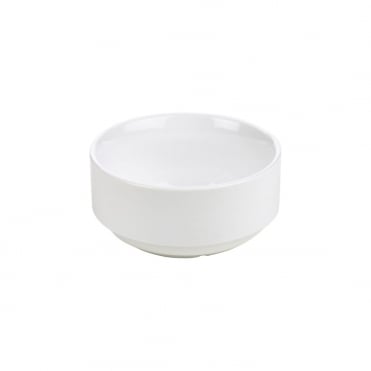 Genware Porcelain Unhandled Soup Bowl 25cl/ 8.75oz | Box of 6