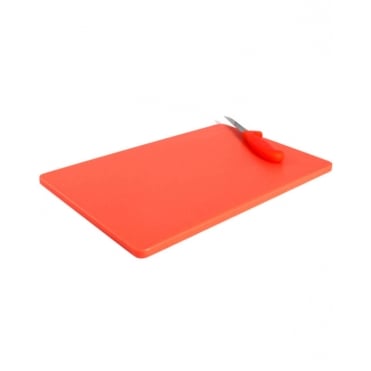 GenWare Red High Density Chopping Board 18 x 12 x 0.5"
