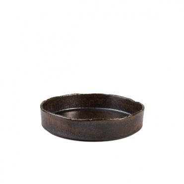 Roko Porcelain Cinder Black Presentation Bowl 20.5cm | Box of 4