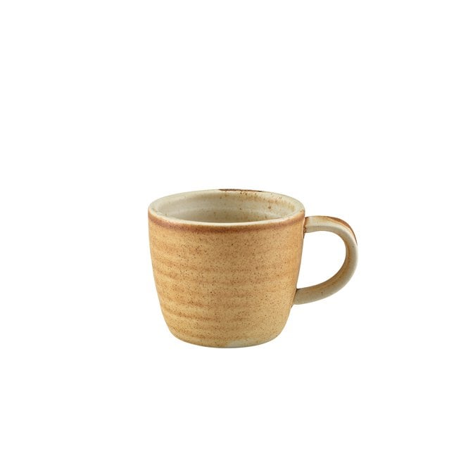 Genware Roko Porcelain Sand Espresso Cup 9cl/ 3oz | Box of 6