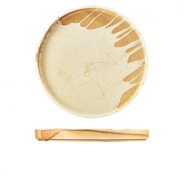 Roko Porcelain Sand Presentation Plate 26cm | Box of 4