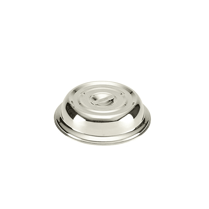 Genware Round S/St. Plate Cover For 10
