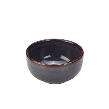 Rustic Stoneware Blue Round Bowl 11.5cm | Box of 6