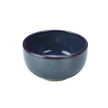 Rustic Stoneware Blue Round Bowl 12.5cm | Box of 6
