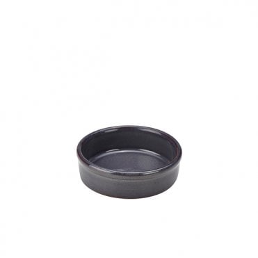 Rustic Stoneware Blue Tapas Dish 10cm | Box of 6