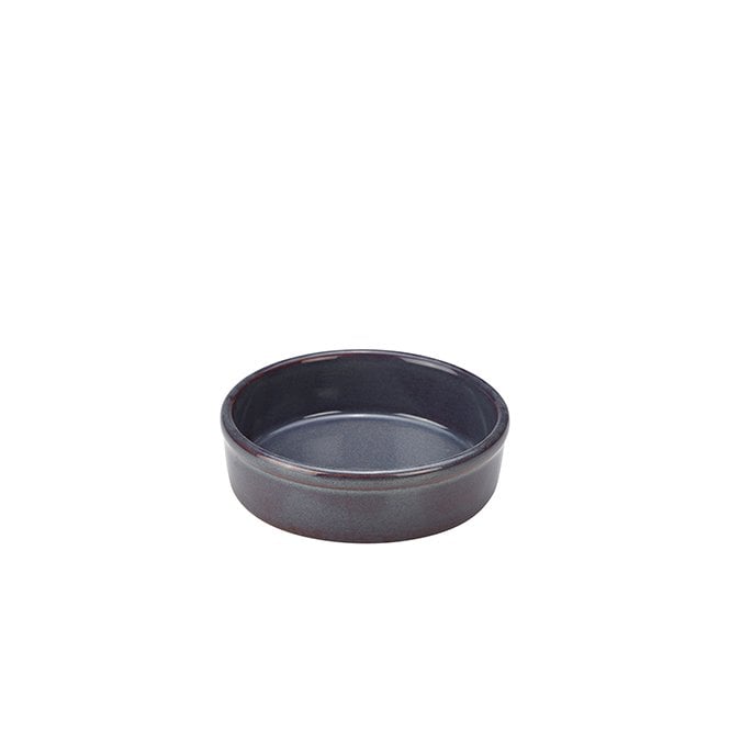 Genware Rustic Stoneware Blue Tapas Dish 13cm | Box of 12