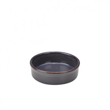 Rustic Stoneware Blue Tapas Dish 14.5cm | Box of 12