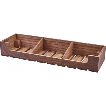 Rustic Wooden Display Crate GN 2/4