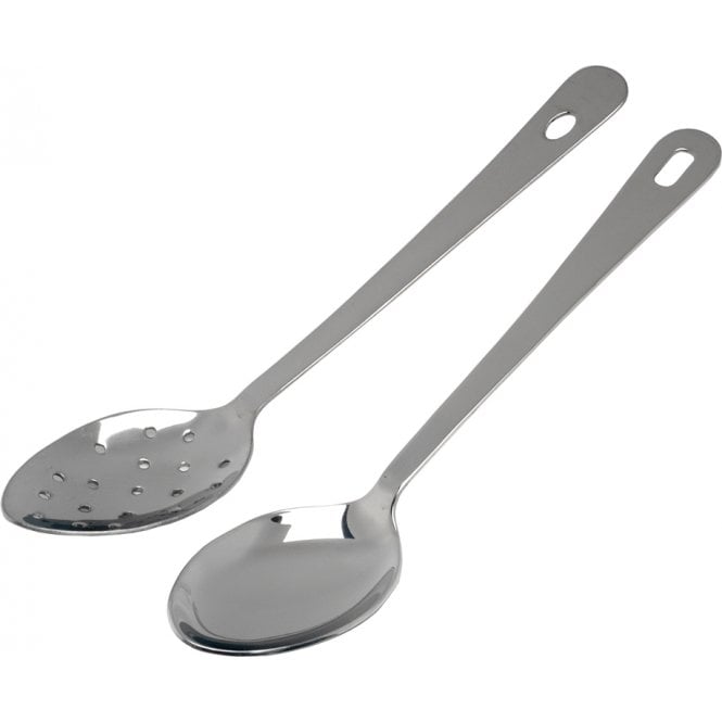 Genware S/St. Perforated Serving Spoon 14