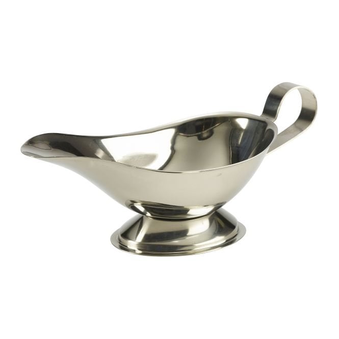 Genware S/St Sauce Boat 300ml (10oz)