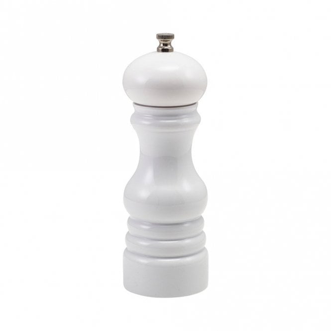 Genware  Salt Or Pepper Grinder White 17.5cm | Box of 6