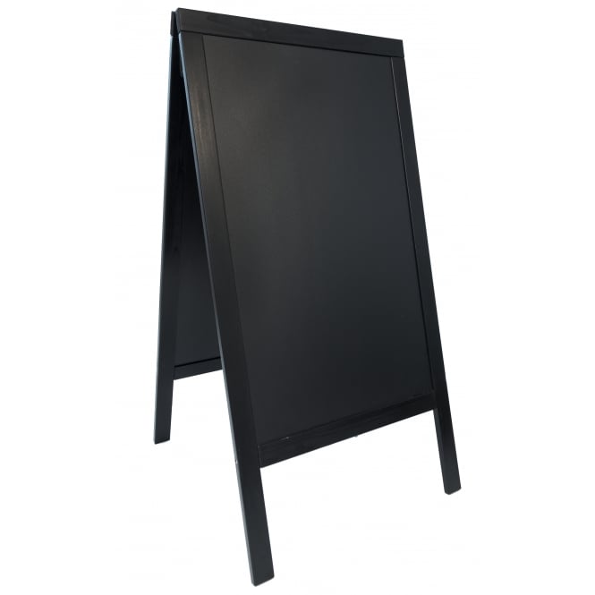 Genware Sandwich A-Board 70X120cm  Black