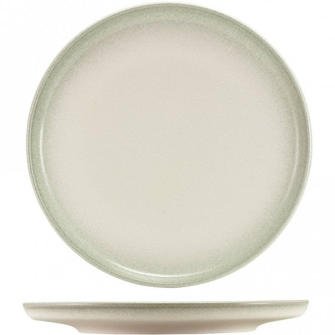 Genware Sereno Porcelain Cirrus Coupe Plate 26cm | Box of 6