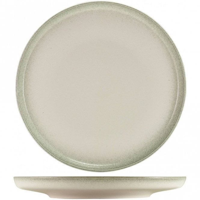 Genware Sereno Porcelain Cirrus Coupe Plate 28.5cm | Box of 6