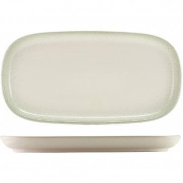 Sereno Porcelain Cirrus Rectangular Platter 35 x 18cm | Box of 3