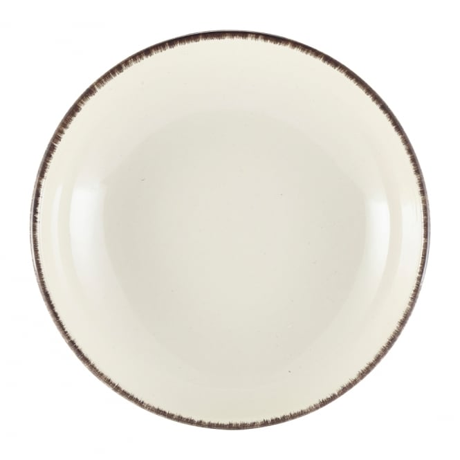 Genware Sereno Stoneware Grey Coupe Bowl 23cm | Box of 6