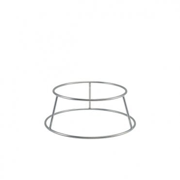 GenWare Silver Anti-Slip Round Buffet Riser 10cm