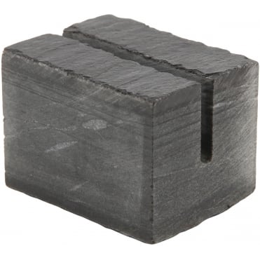 Genware Slate Cube Mini Sign Holder 3 x 2.5cm