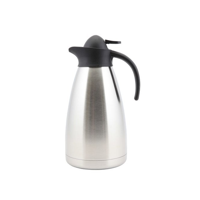Genware  St/St Contemporary Vacuum Jug 2.0L