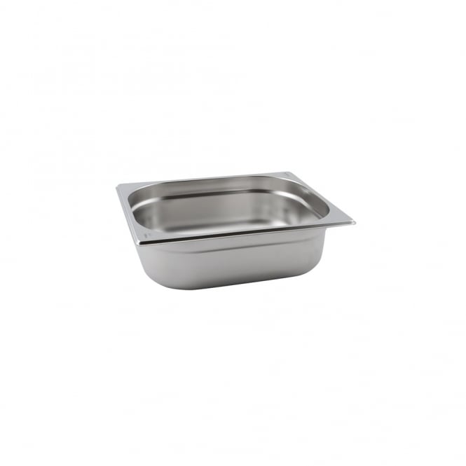 Genware St/St Gastronorm Pan 1/2 - 200mm Deep