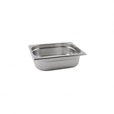 St/St Gastronorm Pan 1/2 - 20mm Deep